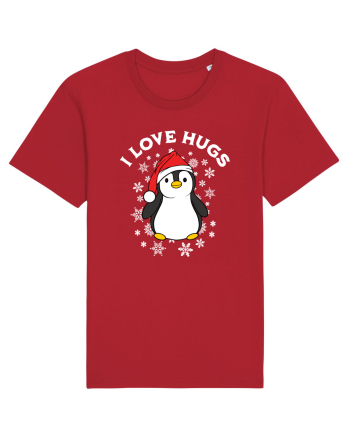 amuzant de Craciun - I love hugs  Red