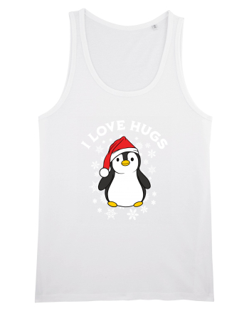 amuzant de Craciun - I love hugs  White