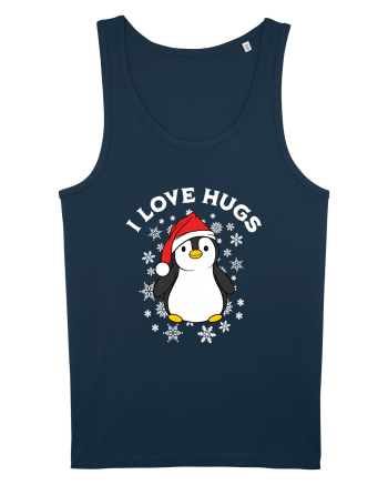 amuzant de Craciun - I love hugs  Navy