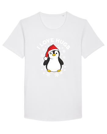 amuzant de Craciun - I love hugs  White