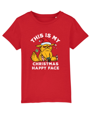 This is my Christmas happy face  Red