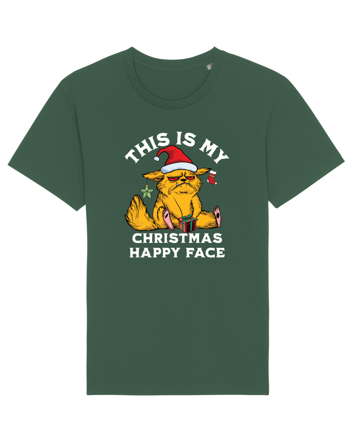 Tricou mânecă scurtă Unisex Rocker Bottle Green