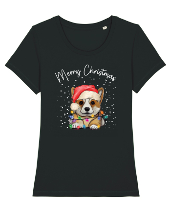 de Craciun cu luminite - Corgi Black