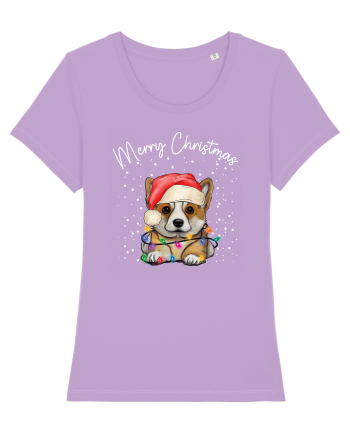 de Craciun cu luminite - Corgi Lavender Dawn