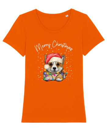 de Craciun cu luminite - Corgi Bright Orange