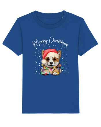 de Craciun cu luminite - Corgi Majorelle Blue