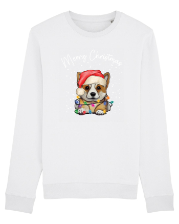 de Craciun cu luminite - Corgi White