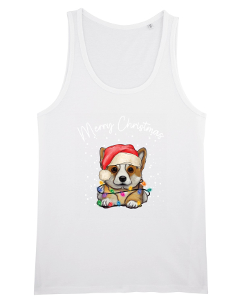 de Craciun cu luminite - Corgi White