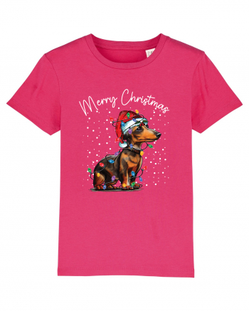 de Craciun cu luminite - Dachshund Raspberry