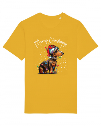 de Craciun cu luminite - Dachshund Spectra Yellow