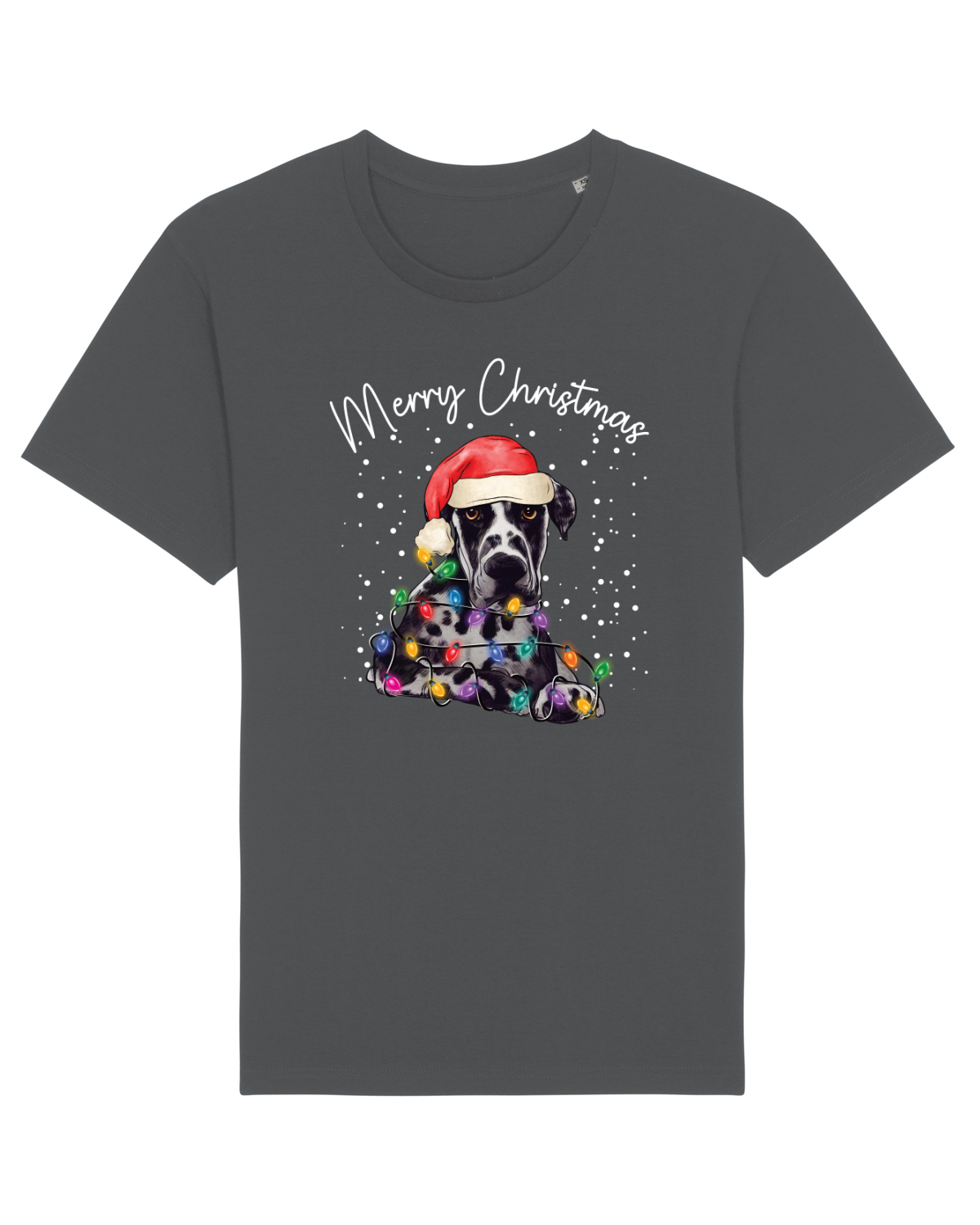 Tricou mânecă scurtă Unisex Rocker Anthracite