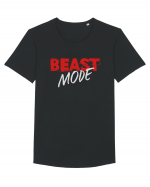 Beast mode Tricou mânecă scurtă guler larg Bărbat Skater