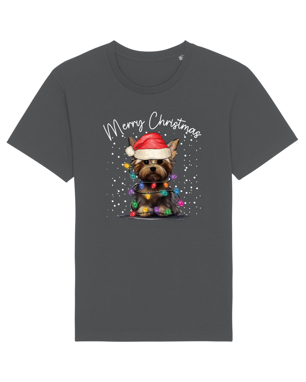 Tricou mânecă scurtă Unisex Rocker Anthracite