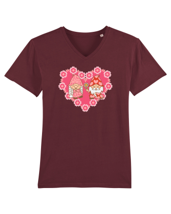Cuplu de gnomi Burgundy