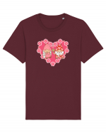 Cuplu de gnomi Tricou mânecă scurtă Unisex Rocker