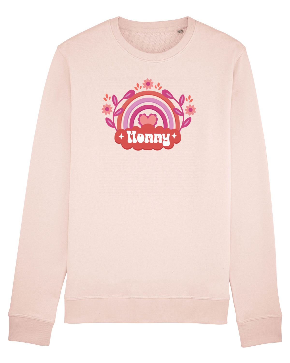 Bluză mânecă lungă Unisex Rise Candy Pink