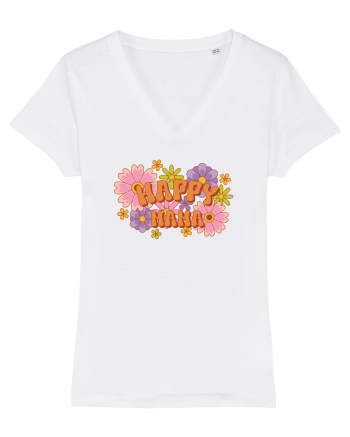 O mamă fericită retro White