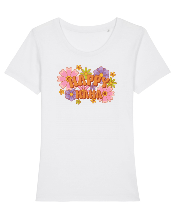 O mamă fericită retro White