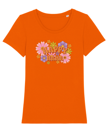 O mamă fericită retro Bright Orange