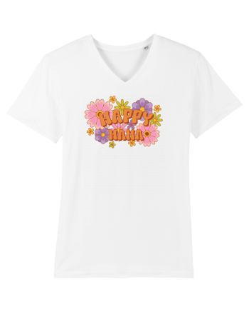 O mamă fericită retro White