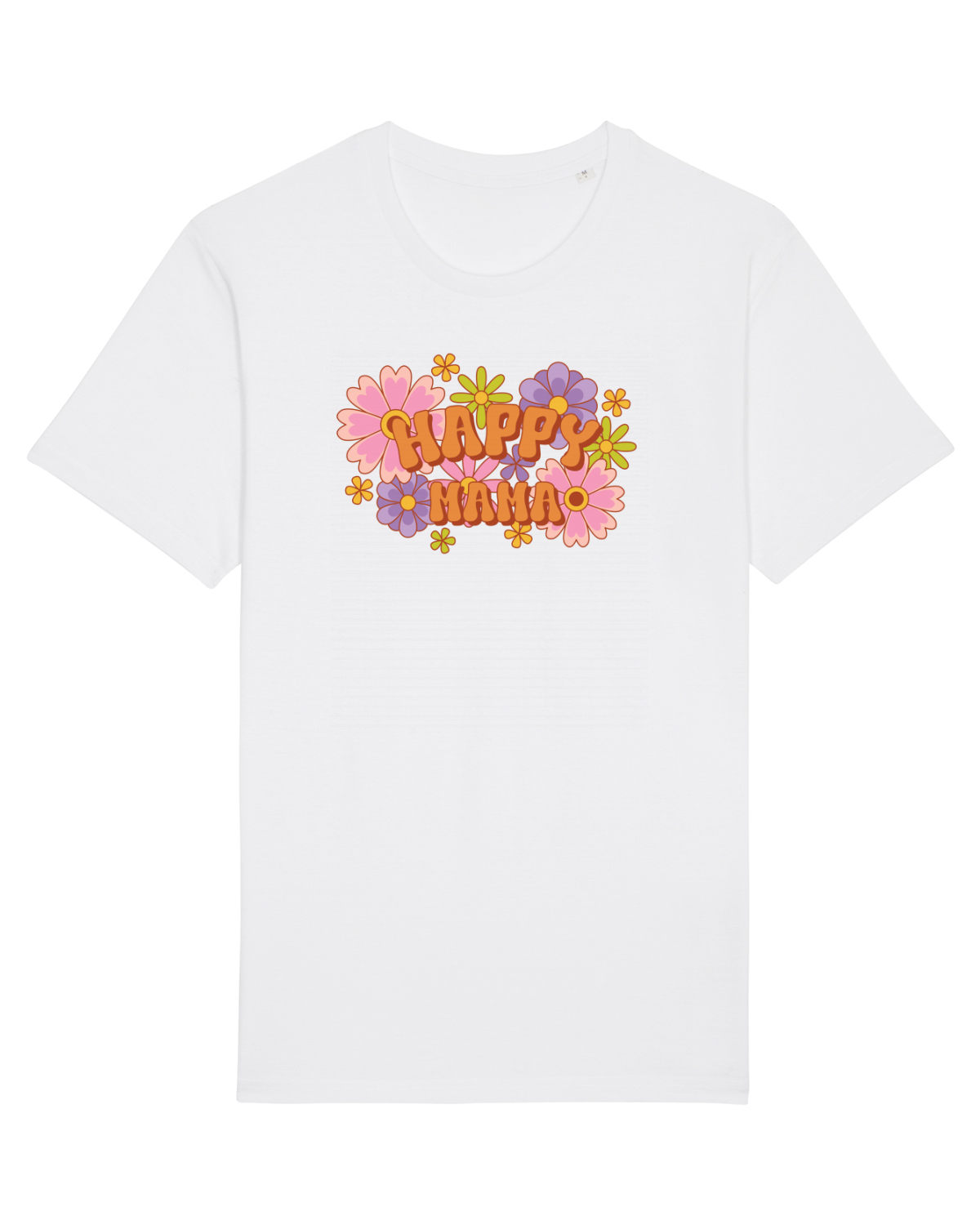 Tricou mânecă scurtă Unisex Rocker White