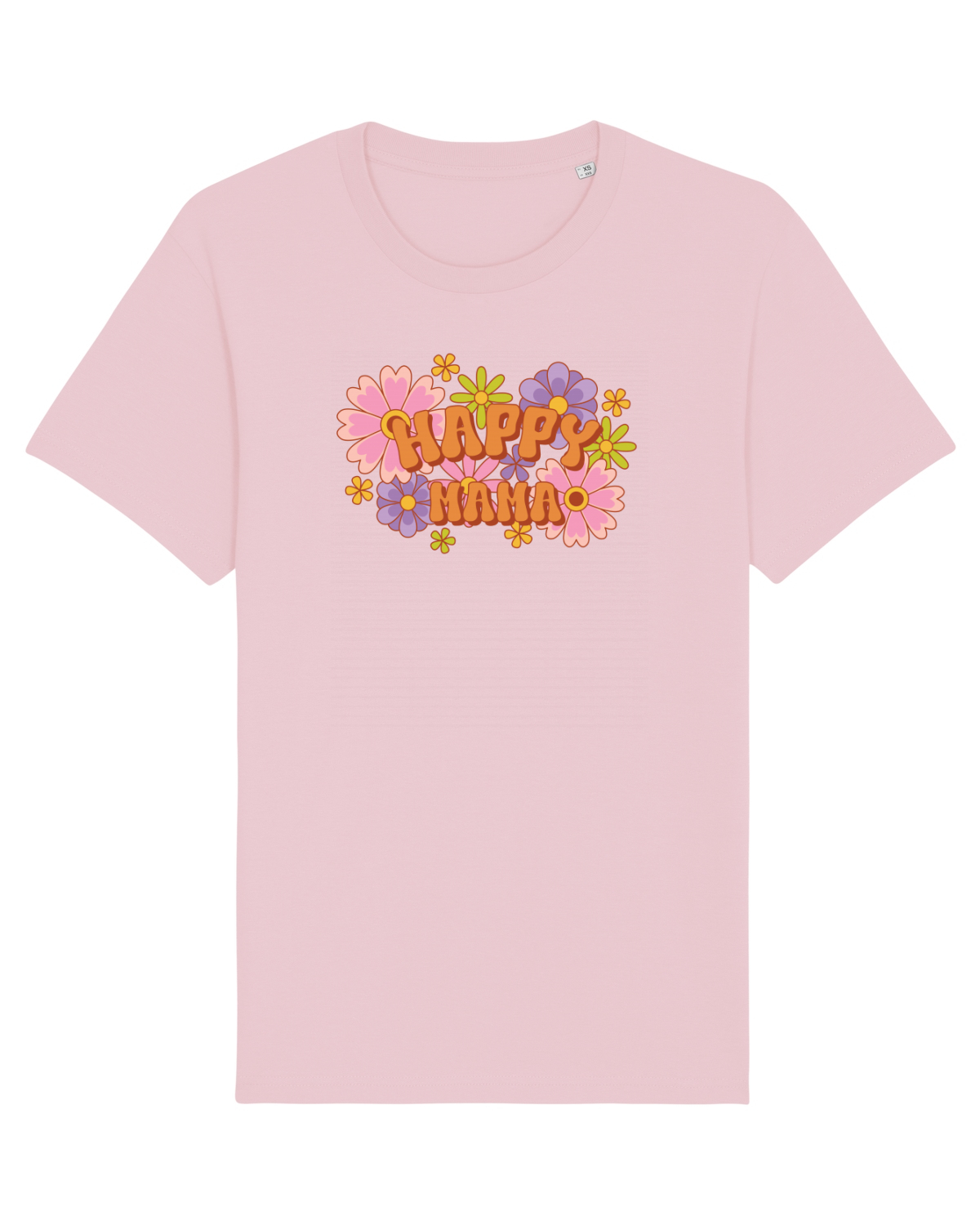 Tricou mânecă scurtă Unisex Rocker Cotton Pink