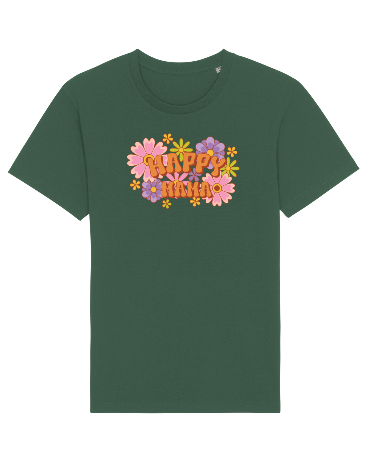 Tricou mânecă scurtă Unisex Rocker Bottle Green