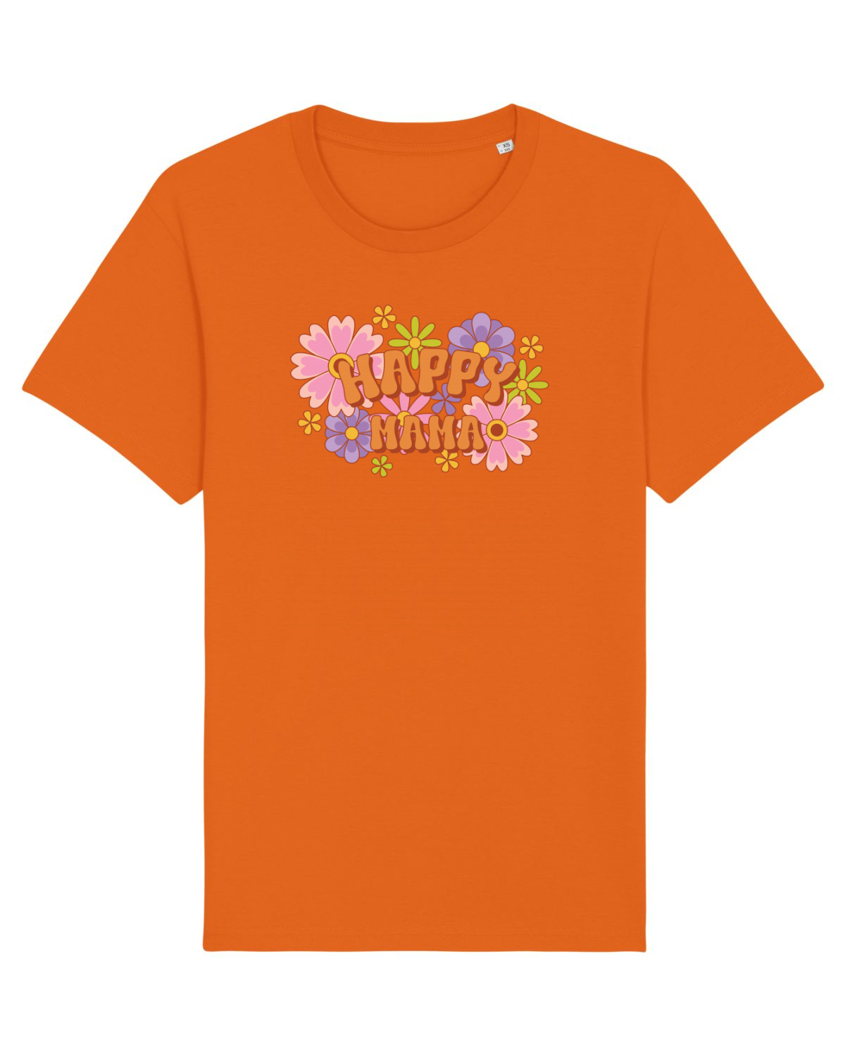 Tricou mânecă scurtă Unisex Rocker Bright Orange