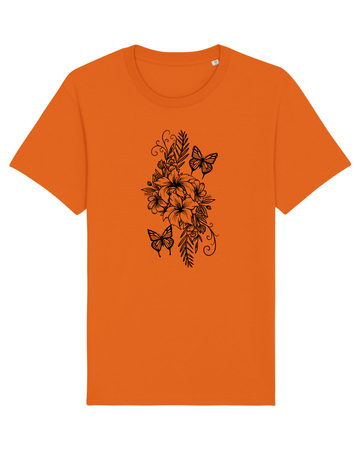 Tricou mânecă scurtă Unisex Rocker Bright Orange