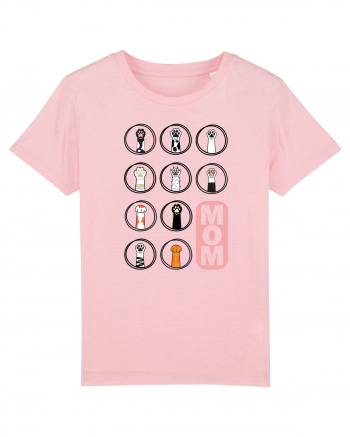 Cat mom Cotton Pink