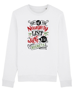 Lista lui Moș Crăciun Bluză mânecă lungă Unisex Rise