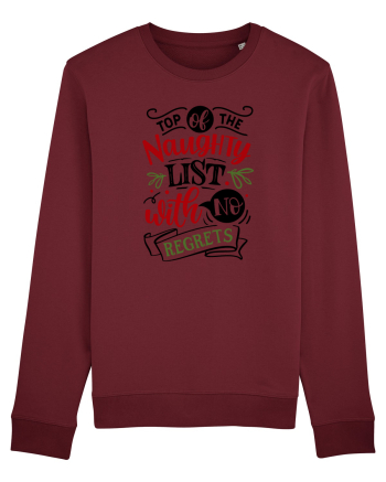 Lista lui Moș Crăciun Burgundy