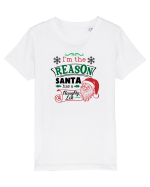 Lista lui Moș Crăciun Tricou mânecă scurtă  Copii Mini Creator