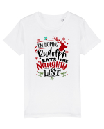Rudolf - Lista lui Moș Crăciun Tricou mânecă scurtă  Copii Mini Creator