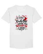 Rudolf - Lista lui Moș Crăciun Tricou mânecă scurtă guler larg Bărbat Skater