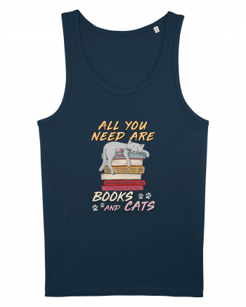 All you need are books and cats Navy
