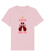 Viața e mai bună lângă tine Tricou mânecă scurtă Unisex Rocker