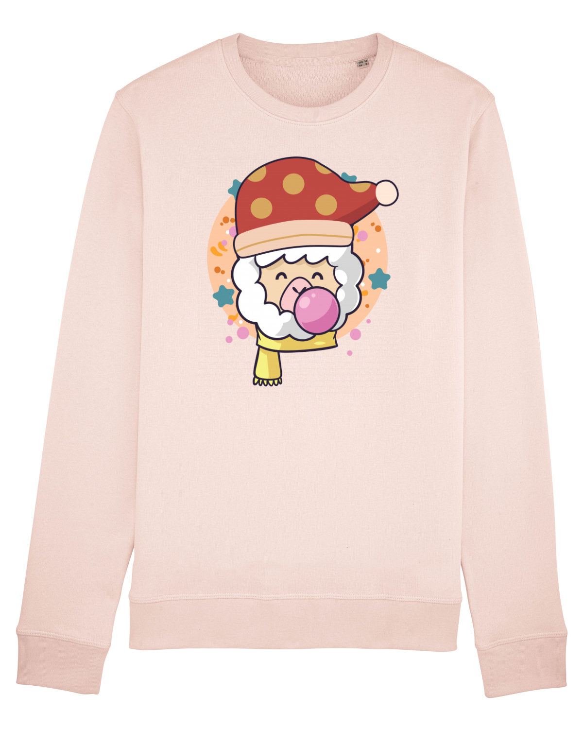 Bluză mânecă lungă Unisex Rise Candy Pink