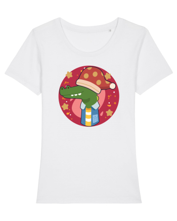 Crocodil de Crăciun White