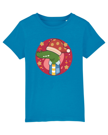 Crocodil de Crăciun Azur