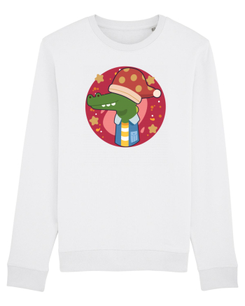 Crocodil de Crăciun White