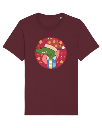 Crocodil de Crăciun Burgundy