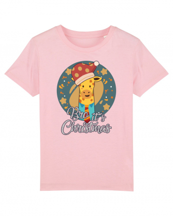 Girafa de Crăciun Cotton Pink