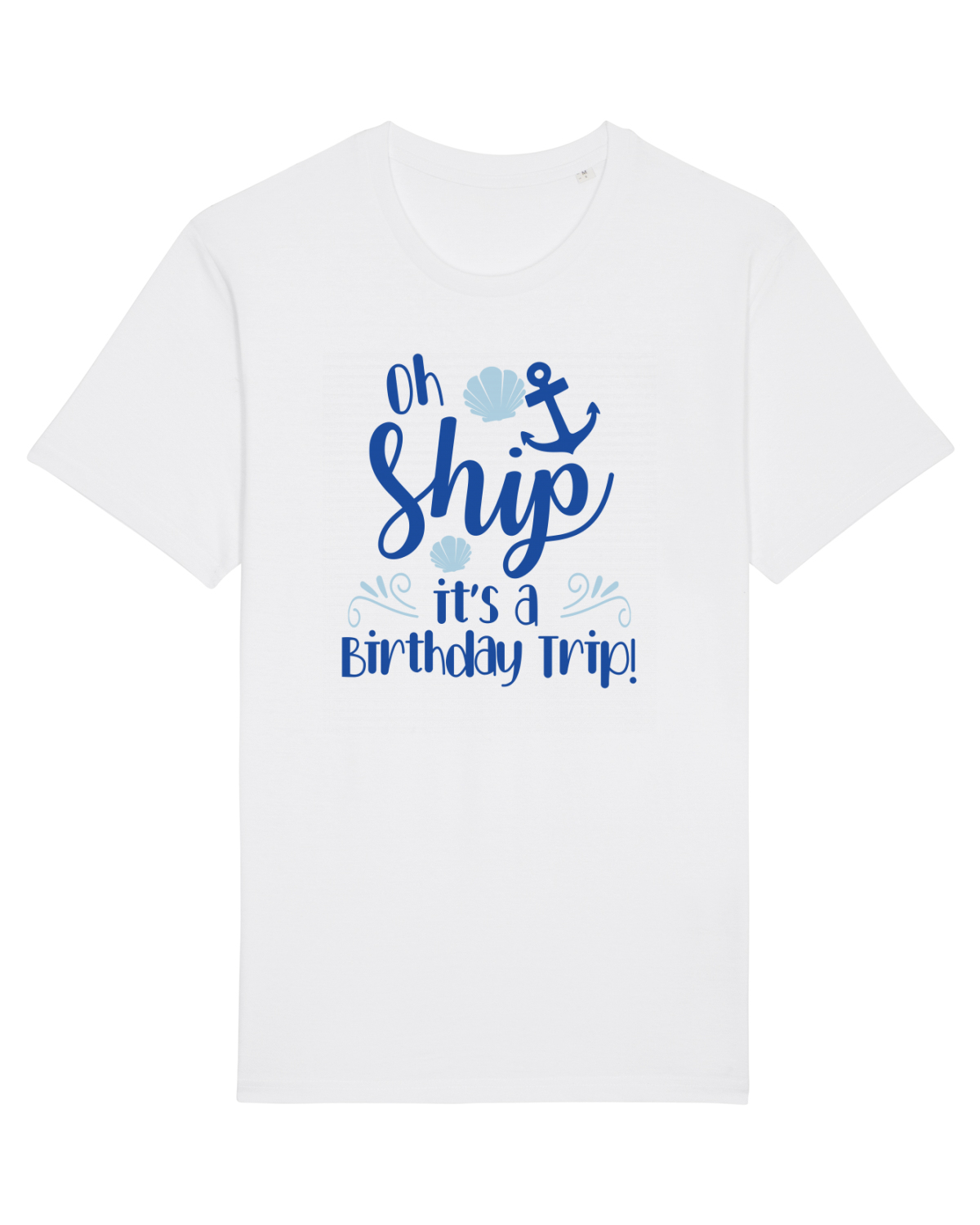 Tricou mânecă scurtă Unisex Rocker White