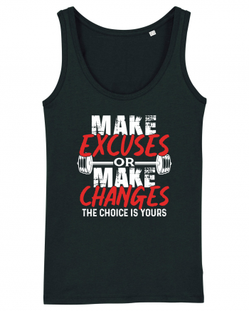 Make excuses or Make changes Black