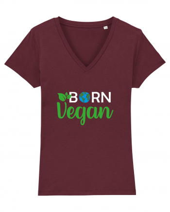 Born Vegan Burgundy