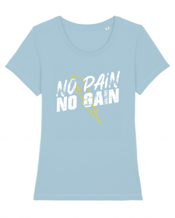 No pain No Gain Sky Blue