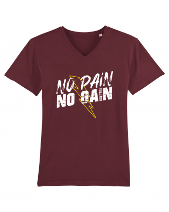 No pain No Gain Burgundy