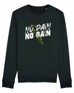 No pain No Gain Bluză mânecă lungă Unisex Rise