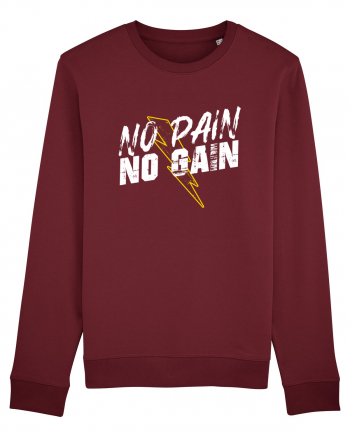 No pain No Gain Burgundy